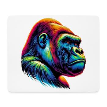 Gorilla - Mousepad (Querformat) - Weiß - Vorne