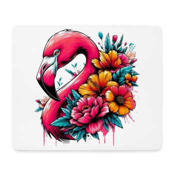 Flamingo - Mouse Pad (horizontal) - white - Front