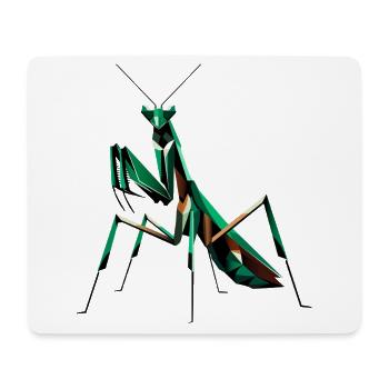 Praying mantis – A masterpiece of nature - Mouse Pad (horizontal) - white - Front