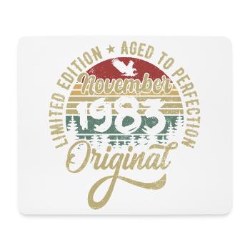 November 1983 Anniversary Gift November 1983 - Mouse Pad (horizontal) - white - Front
