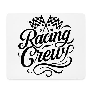 Racing Crew - Mousepad (Querformat) - Weiß - Vorne