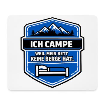Wohnmobil Camping - Mousepad (Querformat) - Weiß - Vorne