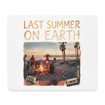 Last Summer On Earth - Mousepad (Querformat) - Weiß - Vorne