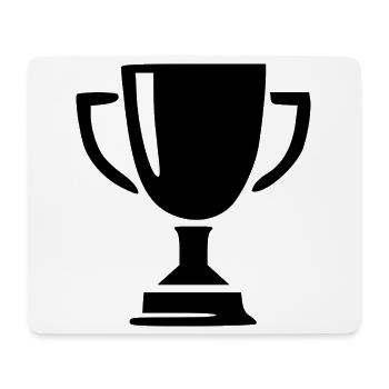 Cup Victory Gift Sportsman - Mouse Pad (horizontal) - white - Front