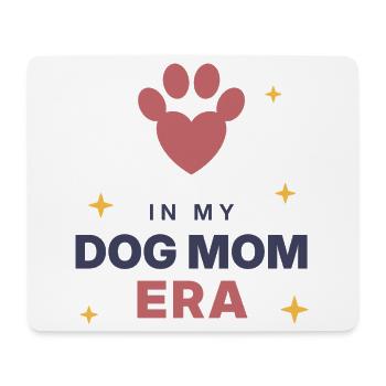 In meiner Dogmom-Ära - Mousepad (Querformat) - Weiß - Vorne
