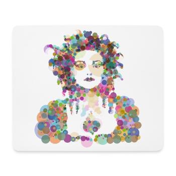 Nina - Mousepad (Querformat) - Weiß - Vorne