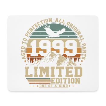 1999 Jahrgang geboren Vintage Geburtstag Geschenk - Mousepad (Querformat) - Weiß - Vorne