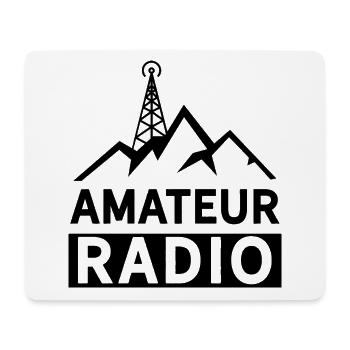 Amateurfunk Amateurfunker Radio - Mousepad (Querformat) - Weiß - Vorne