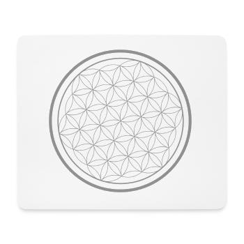 flower of life - Mouse Pad (horizontal) - white - Front
