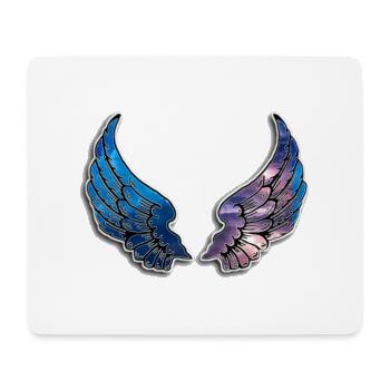 Galaxy Flügel Design - Mousepad (Querformat) - Weiß - Vorne