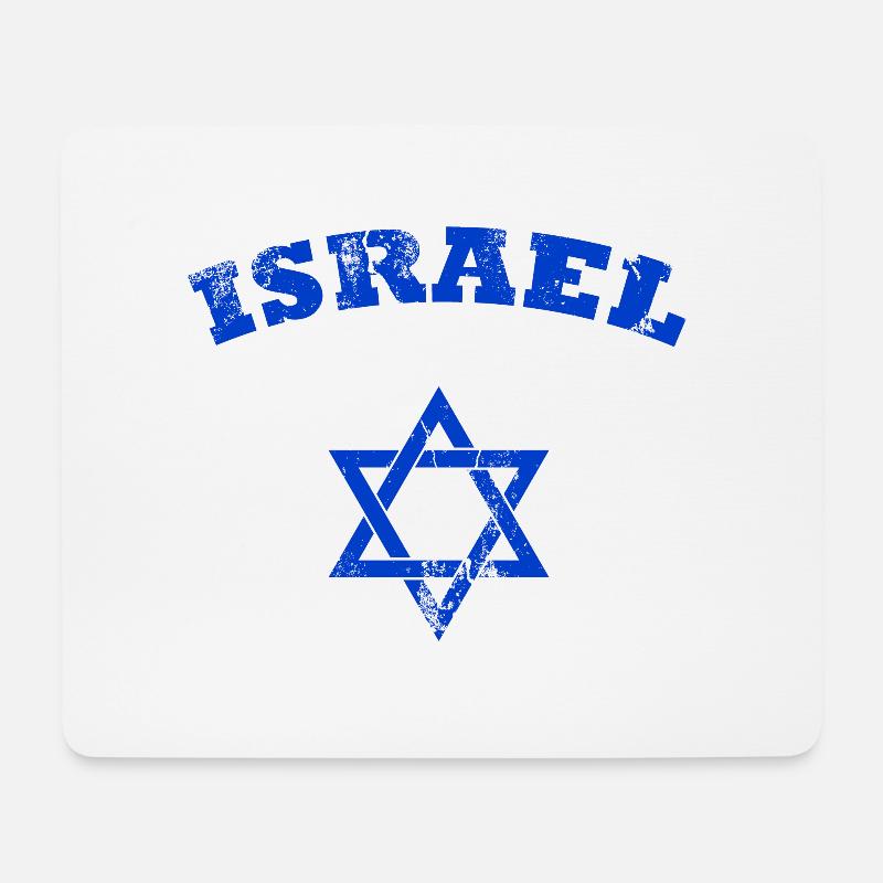 Israel - Mouse Pad (horizontal) - white