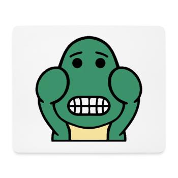 Dolly Grin - Mouse Pad (horizontal) - white - Front
