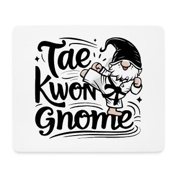 Gnome Sweet Gnome Gartenzwerg Gartenarbeit - Mousepad (Querformat) - Weiß - Vorne