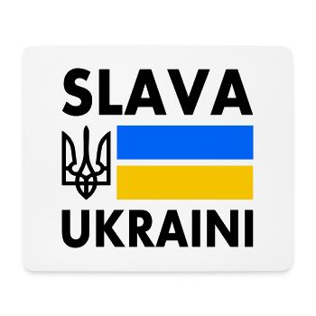 Ukraine - Tapis de souris (format paysage) - blanc - Devant