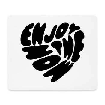 Enjoy The Now - Mouse Pad (horizontal) - white - Front