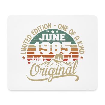 1985 June 1985 original - June 1985 Anniversary - Mouse Pad (horizontal) - white - Front