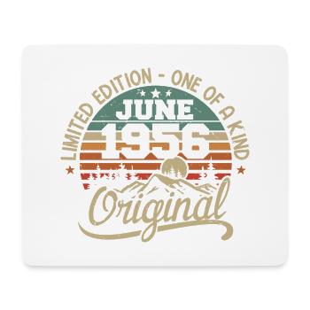 1956 June 1956 original - June 1956 Anniversary - Mouse Pad (horizontal) - white - Front