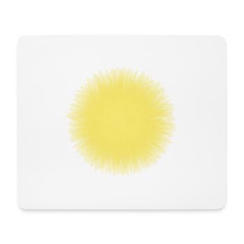 SUN - Mousepad (Querformat) - Weiß - Vorne