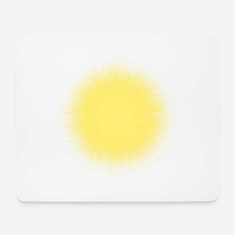 The sun - Mouse Pad (horizontal) - white