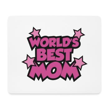 Meilleure maman du monde - Tapis de souris (format paysage) - blanc - Devant