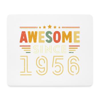 Vintage Legend 1956 Gift from 1956 - Born in 1956 - Mouse Pad (horizontal) - white - Front
