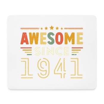 Vintage Legend 1941 Gift from 1941 - Born in 1941 - Mouse Pad (horizontal) - white - Front