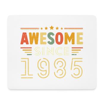 Vintage Legend 1985 Geschenk von 1985 - Jahrgang 1985 - Mousepad (Querformat) - Weiß - Vorne