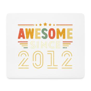 Vintage Legend 2012 Gift from 2012 - Born in 2012 - Mouse Pad (horizontal) - white - Front