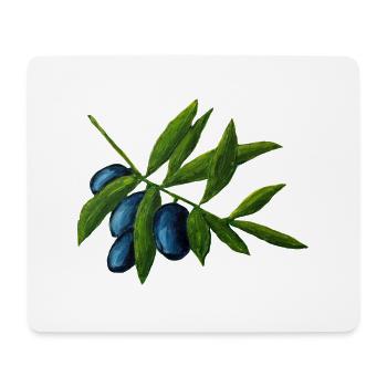 Olives - Mouse Pad (horizontal) - white - Front