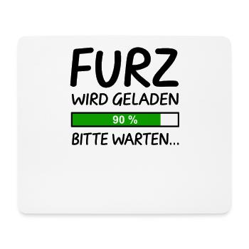 Furz Laden 90% Blähungen Blähung Furzen Lustig - Mousepad (Querformat) - Weiß - Vorne