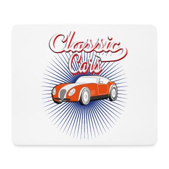 Automobile Classique automobile Classique - Tapis de souris (format paysage) - blanc - Devant