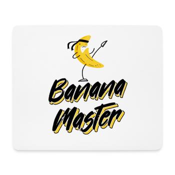 Karate Martial Arts Banana Judo Kickboxing Kung Fu - Mouse Pad (horizontal) - white - Front