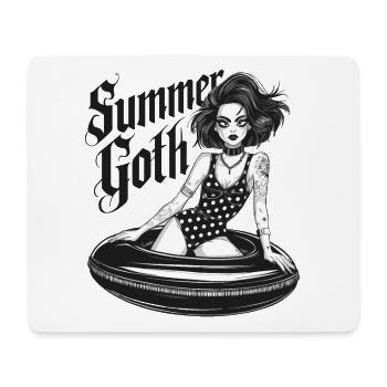 Summer Goth - Mousepad (Querformat) - Weiß - Vorne