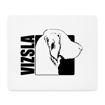 Wirehaired Vizsla Profile Dog Dogs Wilsigns - Mouse Pad (horizontal) - white - Front