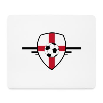 England football - Tapis de souris (format paysage) - blanc - Devant