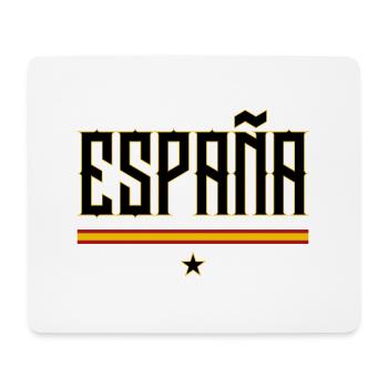 ESPANA SPANIEN FLAGGE FUSSBALL - Tapis de souris (format paysage) - blanc - Devant