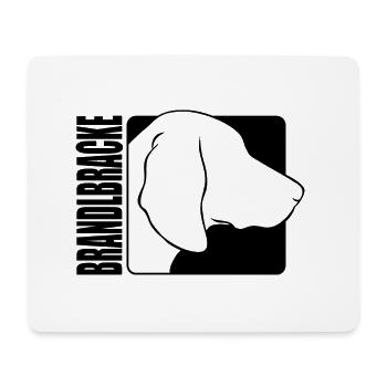 Brandlbracke Profile Hunting Dog Hunting Dogs Wilsigns - Mouse Pad (horizontal) - white - Front