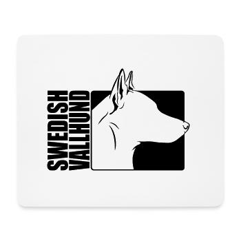 Suédois Vallhund Profil Chiens Chien Wilsigns - Tapis de souris (format paysage) - blanc - Devant