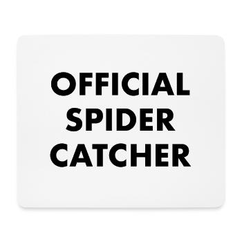 Official Spider Catcher - Mouse Pad (horizontal) - white - Front