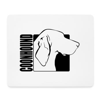 Coonhound Profile Dogs Dog Wilsigns - Mouse Pad (horizontal) - white - Front