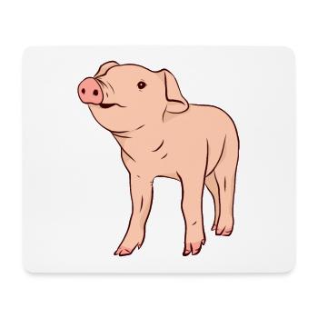 Cochons Cochons Cochons - Tapis de souris (format paysage) - blanc - Devant