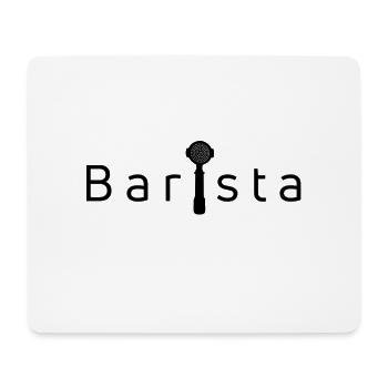 Barista portafilter espresso machine gift idea - Mouse Pad (horizontal) - white - Front