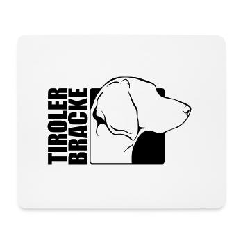 Tiroler Bracke Profil Jagdhund Hunde Hund Wilsigns - Mousepad (Querformat) - Weiß - Vorne