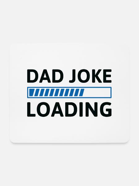 Papa Witz Laden - Mousepad (Querformat) - Weiß