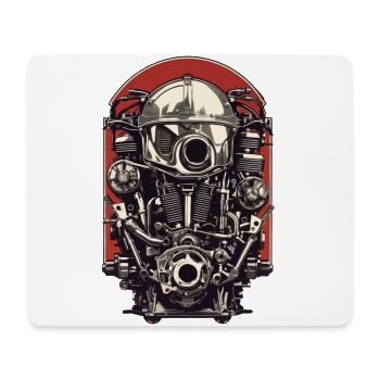 Ingénieur automobile Mécanicien de véhicules à moteur Vintage - Tapis de souris (format paysage) - blanc - Devant