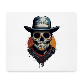 Dia De Muertos Zuckerschädel Mexiko Feiertag - Mousepad (Querformat) - Weiß - Vorne