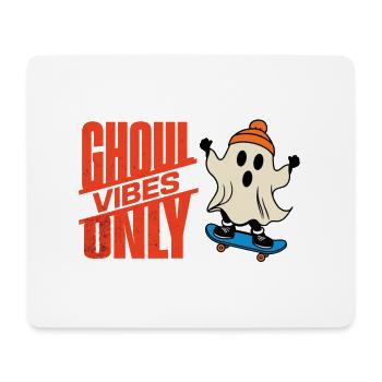 Scary Halloween Ghost Funny Saying - Mouse Pad (horizontal) - white - Front