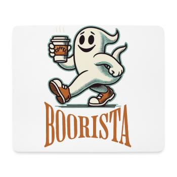 Funny Coffee Saying Spooky Ghosts - Mouse Pad (horizontal) - white - Front