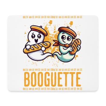 Baguette Ghost Booguette Fun - Mouse Pad (horizontal) - white - Front