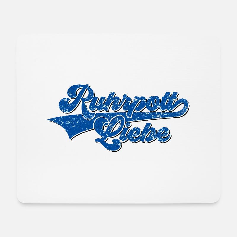 RUHRPOTT LIEBE RUHRGEBIET BOCHUM GELSENKIRCHEN - Mousepad (Querformat) - Weiß